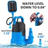 FOTING Sump Pump, High Flow Clean&Dirty Submersible Water Pump, Thermoplastic