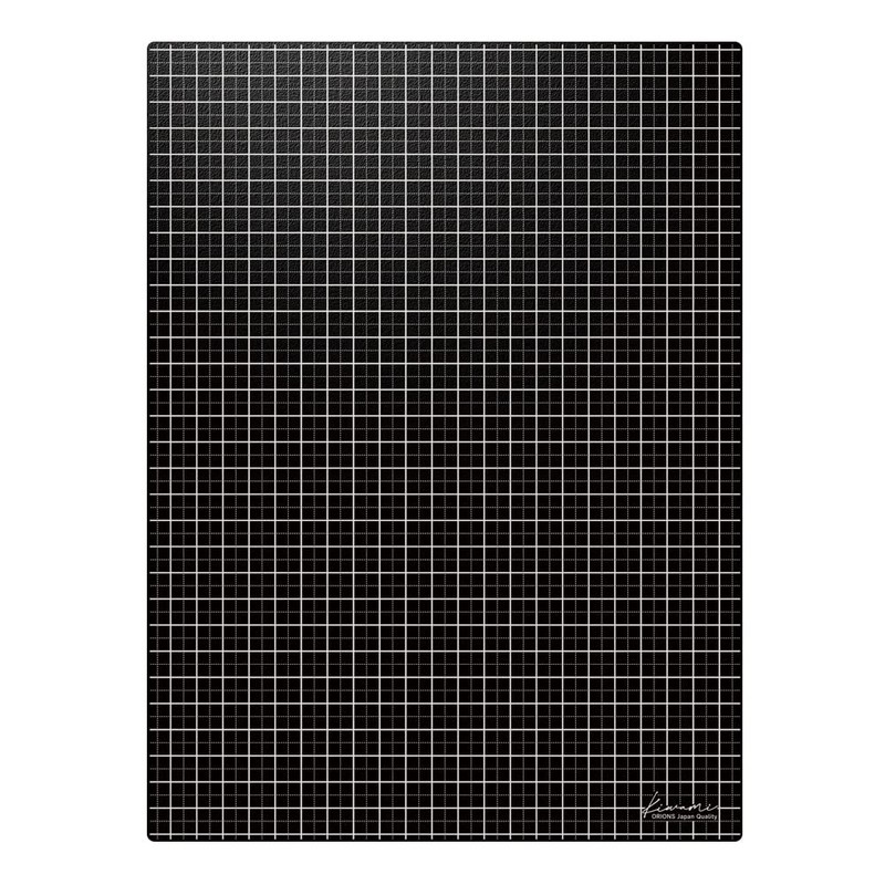 Kyoei Plastic Underlayment Writing Mat, A4+ Black, WMS-A4-BL