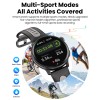 1.43" HD Smart Watch For Android iOS AMOLED Display 3ATM