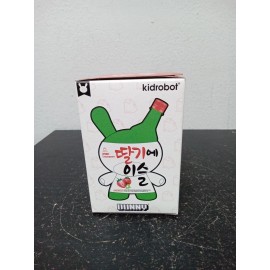 Kidrobot Hite Jinro Soju Strawberry Dunny By Sket One x Kidrobot 3.5"