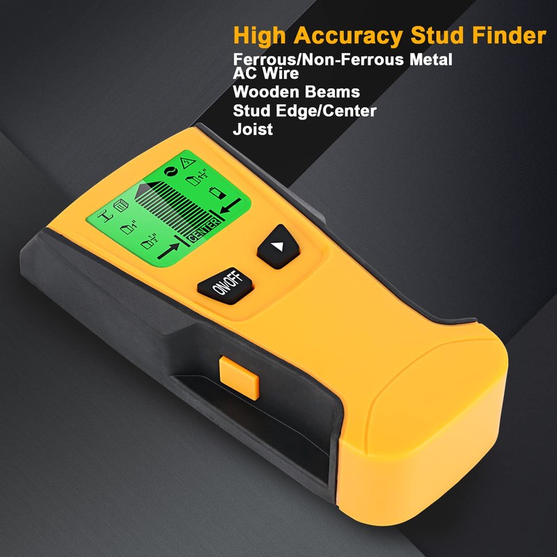 Stud Finder, 5 in 1 Wall Scanner - Stud Detector/Live