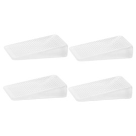 Operitacx 2sets Furniture Levelers Shims for DIY Transparent Soft Gel Wedges for Stabilizing Tables Chairs and More Floor Leveling for Quieter Spaces 4pcs*2