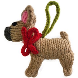 Chilly Dog French Bulldog Dog Ornament