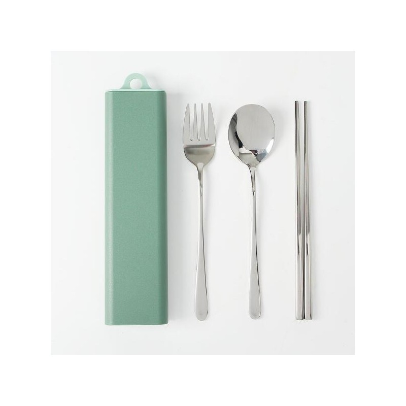 Artbox/Withmarket Cooking Home & Gourmet Portable Cutlery Set (Green +