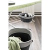 WENKO Bea M Felt Basket with Two White Handles, Made