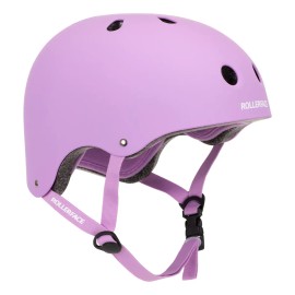 Rollerface Casco Multi-sport, Doble Certificado De Seguridad Color Lila Talla M
