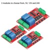 Time Delay Relay Multi Functional 2-Channel Self Lock Cycle Timing