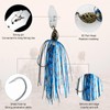 Jortmrd Chatterbait Artificial Bait Set, 15 g Chatterbait Pike, Perch