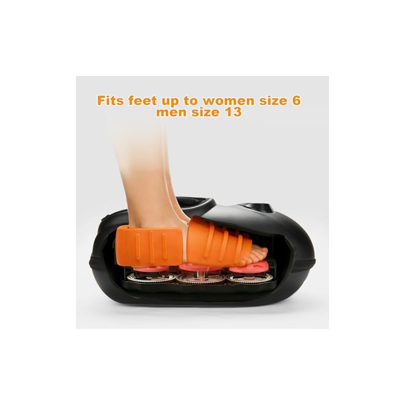 LINGTENG Foot Massager with Heat, Shiatsu Foot Massager