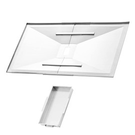 146.34611410 40900029 Drip Pan Grease Tray Catch Pan Replacement Parts for Kenmore Grill 146.16153110 146.16132110 PMS40900029 Landmann Grill 42223 40400002 Parts Grease Pan Adjustable Drip Tray