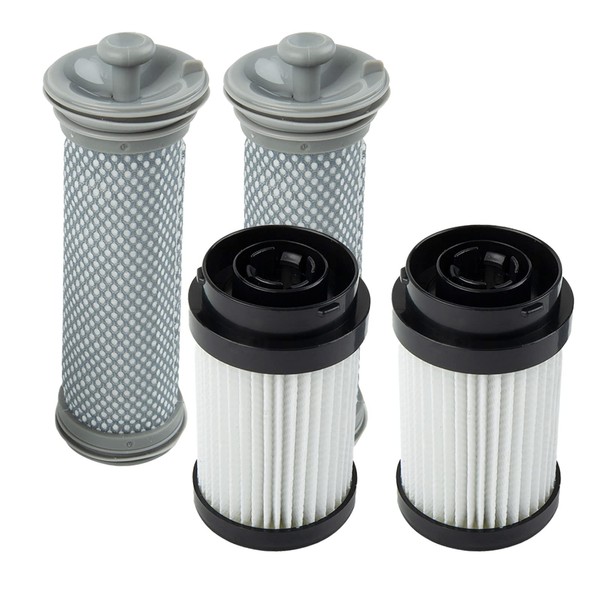 Carkio Fliters - Kit de filtro de repuesto compatible con aspiradora inalámbrica Tineco Pure ONE X, paquete de 2 prefiltros y 2 filtros HEPA