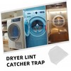 CHILDWEET 1 Set Lint Trap Bag Kit Reusable Dryer Vent