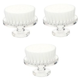 Baluue 3pcs Household Facial Cleansing Brush Soft Supple Bristles for Face Washing Travel-friendly Handheld Design for Sensitive Skin for Daily Use and