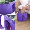 Foldable foot bath bag purple DC004582 5ea
