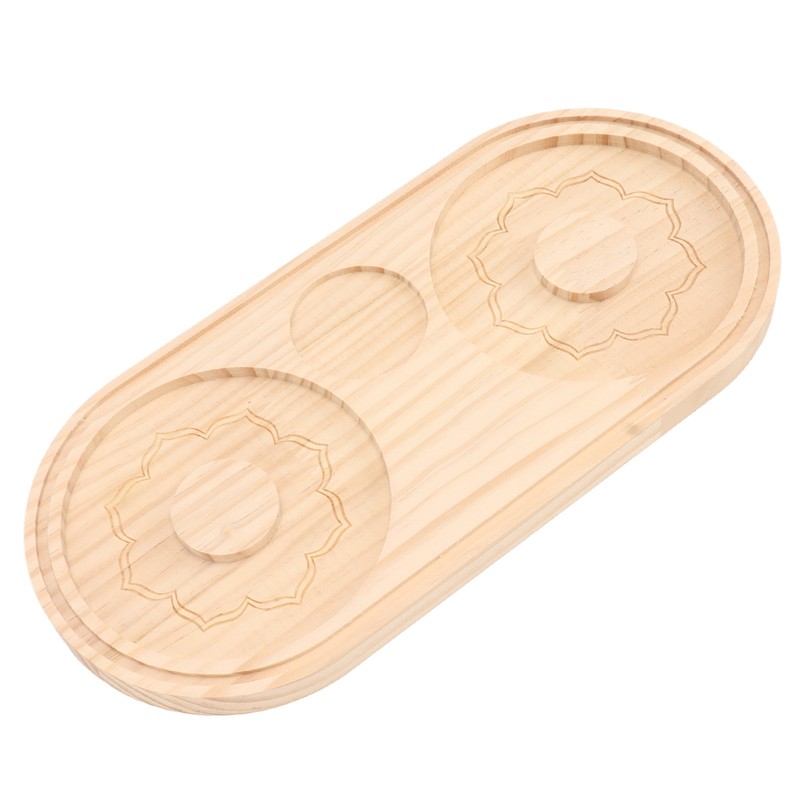 Salt Rimmer Pine Wood Sugar Rimmer Waterproof Holder Bar Tool