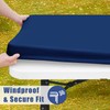 Moosfor - Mantel rectangular de elastano de 8 pies, paquete