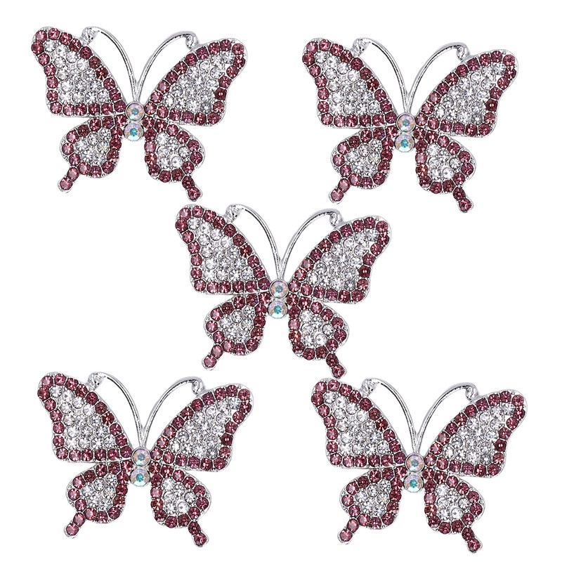 5PCS Brooch DIY Matching Fine Workmanship Cute Appearance Lightweight Portable