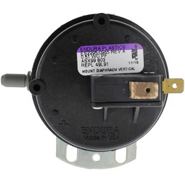 ClimaTek Furnace Air Pressure Switch Replaces Lennox Armstrong Ducane Part # 49L91 49L9101 .51" WC