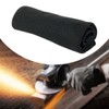 Oshhni Fireproof Welding Blanket Carbon Felt 3mm Thick Black Soldering