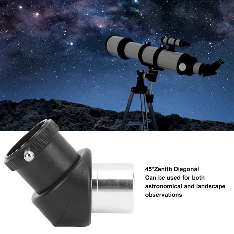Diagonal Adapter Zenith Diagonal Prism 1.25inch 45 Degree Erecting Prism