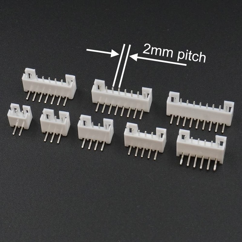 PH 2.0mm Socket Kit Compatible with JST-PH 2.0mm Pitch PCB