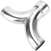 Unbranded Dual Air Intake Intercooler Pipe Fit for Twin Turbo