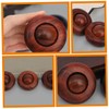 BIUDECO Wooden Hand Massage Ball Small Palm Massage Sphere for
