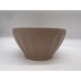 Anthropologie Matte Latte Serving Bowl Pink Set of 2