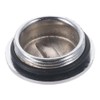 Quad Engine Stator Side Cover Caps,Aluminum with Rubber Seals Replacement
