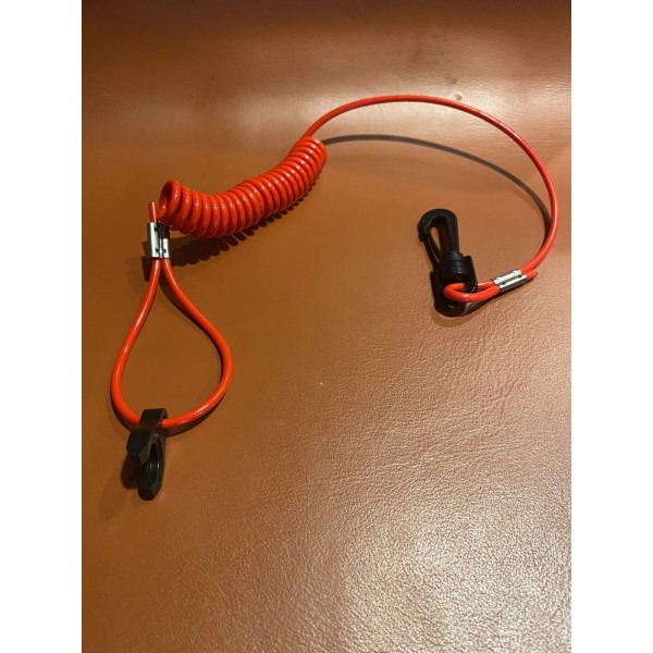 Unbranded Kill Stop Switch Safety Lanyard for Tohatsu Outboard Engine