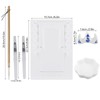 Brush Water Drawing Board Reusable A4 for Kid Adults Relaxing