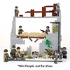 MOOXI WW2 Military War Building Block Set(671PCS). Military Building Block
