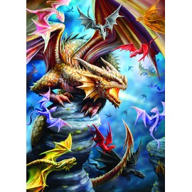 EuroGraphics Dragon Clan by Ann Stokes 1000-Piece Puzzle