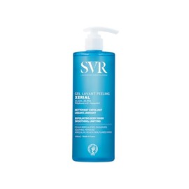 SVR Xerial Gel Lavant Peeling Exfoliante Limpiador Corporal para Piel Seca y Áspera | AHAs, PHAs, Ácido Succínico y Ácido Poliglutámico | Refina la Te