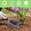 Garden Sieve Set, 4 Pieces, Stainless Steel with Handle, Compost