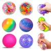 6 Pack Stress Balls for Adults and Kids – Colour