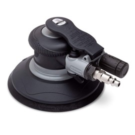 Rockwood 6 in. Air Random Orbital Palm Sander Dual Action Pneumatic Hand Sanding Round