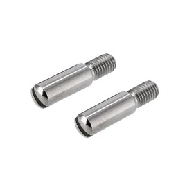 Set of 2 fixing screws, short 6 x 25, thread M5, for Simson hand lever