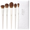 Jessup Makeup Brush Set, Face Soft Foundation, Blush, Bronzer, Contour, Highlighter, Fluffy Setting Pouch / 제섭 메이크업브러시 세트 페이스 소프트 파운데이션 블러셔 브론저 컨투어 형광펜 플러피 세팅 파우