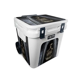 MightySkins Skin Compatible with Yeti Roadie 48 Wheeled Cooler - Reaper Skull | Protective, Durable, and Unique Vinyl Decal wrap Cover | Easy to Apply, Remove, and Change Styles | Made in The USA
