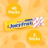 JUICY FRUIT Original Bubble Gum Chewing Gum Bulk Pack, 5