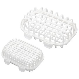 Dishwasher Basket, 2-Pack Bottle Washer for Bottle Parts, Bottle Cleaner for Small Tools, White