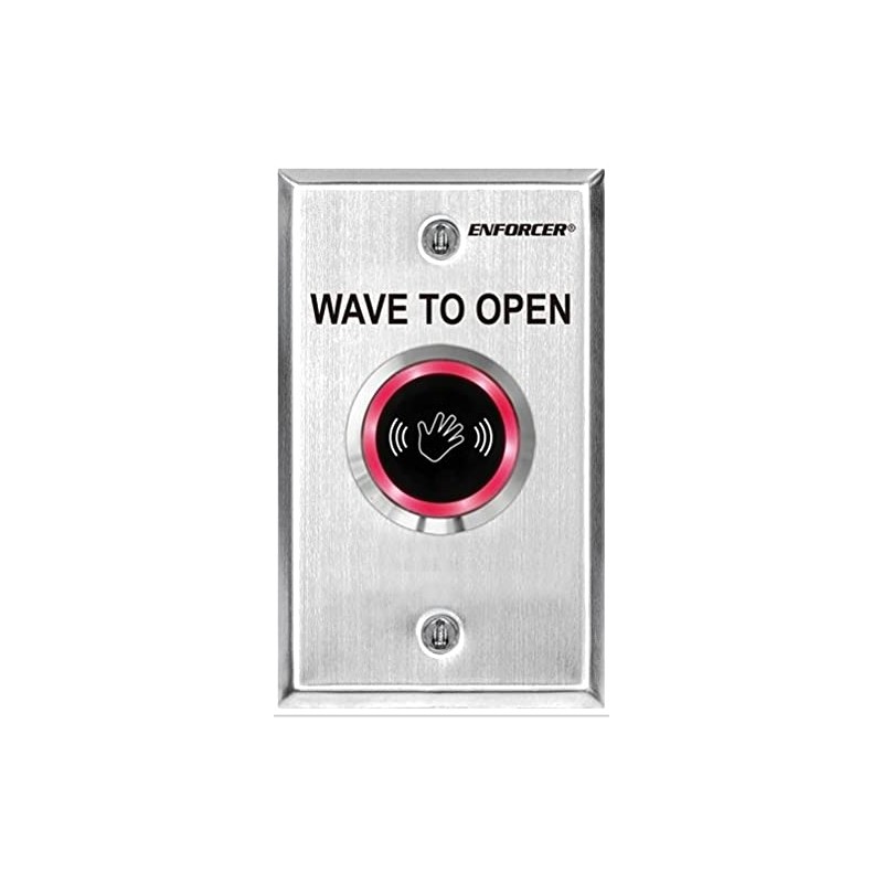 Seco-Larm Enforcer No Touch Request-to-Exit Plate, Outdoor (SD-9263-KSQ)