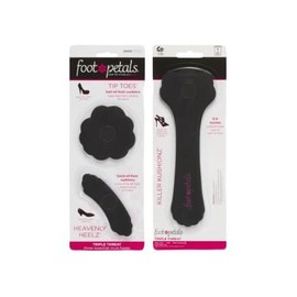 FOOT PETALS, TRIPE THEREAT (KILLER KUSHION, TIP TOES, HEAVENLY HEELZ) Insole for Women's Shoes