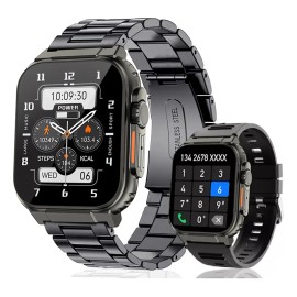 Reloj Inteligente 2 Acero Inoxidable Bluetooth Para Hombre