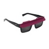 SUNLIDZ Visor for Sunglasses and Eyeglasses (Maroon)