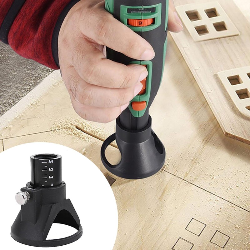 ANCLLO 11 Set Rotary Multi Tool Guide Attachment Kit Router