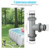 1-1/2 inch T Tee Joint Pool Filter Pump Hose Connector