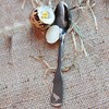Quail Egg Spoon with Engraving - Quail Eggs - Small