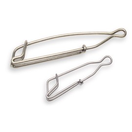Scotty #1155 Trolling Snaps, Nickel/Silver, Large (2-Pack)